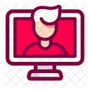 Streamer Streaming Media Icon