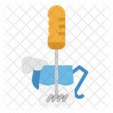 Streamer Frother Milk Icon