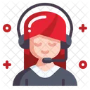 Streamer Voice Professions And Jobs Icon