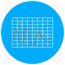 Streamgraph Curve Graph Statistics Icon
