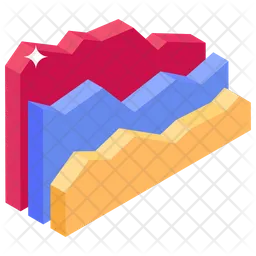 Streamgraph  Icon