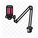 Streaming Mikrofon Gamer Symbol