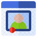 Streaming Multimedia Video Icon