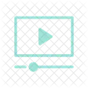 Streaming Video Online Icon