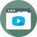 Streaming Media Player Icon