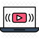 Streaming Video Love Icon