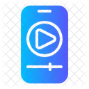 Streaming Cellphone Smartphone Icon