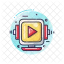 Streaming App Online Streaming Icon