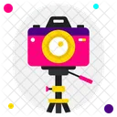 Streaming Camera Live Icon