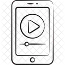 Streaming De Video Video On Line Video Icon