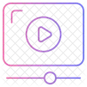 Streaming Film Online Movie Video Streaming Icon