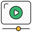 Streaming Film Video Streaming Digital Cinema Icon