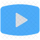 Video Play Streaming Icon