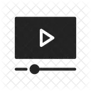 Streaming Video Online Icon