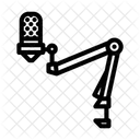 Streaming Mikrofon Gamer Symbol