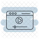 Transmissao Online Streaming Transmissao Ao Vivo Ícone