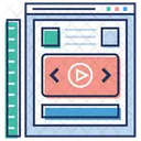 Streaming Video Montage Video Video Web Icon