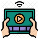 Streaming Video Video Live Icon