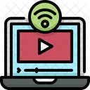 Streaming video  Icon