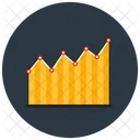 Streamline Graph Curve Graph Statistics Icon