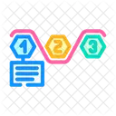 Streamlining Business Process Icon
