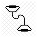 Strech Rope Exercise Gym Icon
