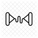Strech Rope Exercise Fitness Icon