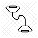 Strech Rope Exercise Fitness Icon