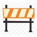 Street Barrier Barrier Construction Icon