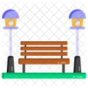 Street Bench  Icon