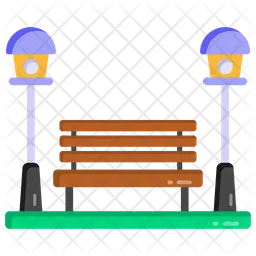 Street Bench  Icon