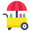 Street Cart Food Cart Food Stall Icon