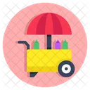 Street Cart Food Cart Food Stall Icon