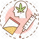 Street drugs addiction  Icon