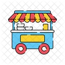 Street food cart  Icon