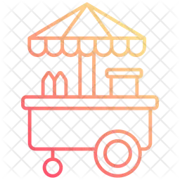 Street food cart  Icon