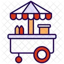 Street Food Cart Food Cart Food Icon