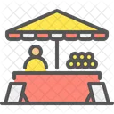 Street Food Market Shop Icon