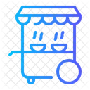 Street Food Stall Vendor Icon