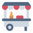 Street Food Food Cart Vendor Icon
