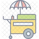 Street Food Food Cart Food Booth Icon