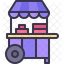 Street Food Fast Food Food Stand Icon
