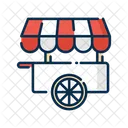 Street Food Kiosk Food Stall Stall Icon