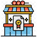 Street Food License  Icon