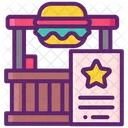 Street Food License Food License License Icon