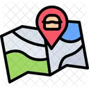 Map Pin Location Icon