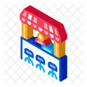 Street Food Stand Icon