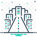 Street Thoroughfare Path Icon