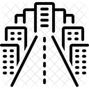 Street Thoroughfare Path Icon