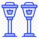 Street Lights Lamps Icon